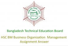 HSC BM Business Organization & Management Assignment