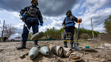 Russia Uses Mines in Ukraine War